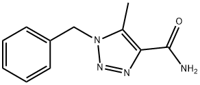 1-BENZYL-5-METHYL-1H-1,2,3-TRIAZOLE-4-CARBOXAMIDE Struktur