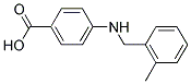 4-[(2-METHYLBENZYL)AMINO]BENZOIC ACID Struktur