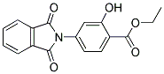 4-(1,3-DIOXO-1,3-DIHYDRO-ISOINDOL-2-YL)-2-HYDROXY-BENZOIC ACID ETHYL ESTER Struktur