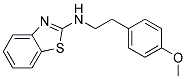 N-[2-(4-METHOXYPHENYL)ETHYL]-1,3-BENZOTHIAZOL-2-AMINE Struktur