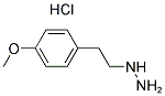 [2-(4-METHOXY-PHENYL)-ETHYL]-HYDRAZINE HYDROCHLORIDE Struktur