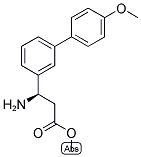 METHYL (3R)-3-AMINO-3-[3-(4-METHOXYPHENYL)PHENYL]PROPANOATE Struktur