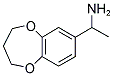 1-(3,4-DIHYDRO-2H-BENZO[B][1,4]DIOXEPIN-7-YL)-ETHYL AMINE Struktur