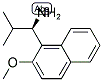 (1R)-1-(2-METHOXYNAPHTHYL)-2-METHYLPROPYLAMINE Struktur