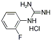 N-(2-FLUORO-PHENYL)-GUANIDINE HYDROCHLORIDE Struktur