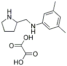 (3,5-DIMETHYL-PHENYL)-PYRROLIDIN-2-YLMETHYL-AMINE, OXALIC ACID Struktur