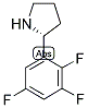 (2R)-2-(2,3,5-TRIFLUOROPHENYL)PYRROLIDINE Struktur