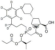 FOSINOPRIL-D7 Struktur