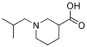 1-ISOBUTYLPIPERIDINE-3-CARBOXYLIC ACID Struktur