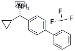 (1S)CYCLOPROPYL(4-[2-(TRIFLUOROMETHYL)PHENYL]PHENYL)METHYLAMINE Struktur