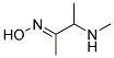 3-METHYLAMINO-BUTAN-2-ONE OXIME Struktur