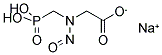 GLYPHOSATE-N-NITROSO MONO SODIUM SALT Struktur