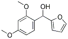 2,4-DIMETHOXYPHENYL-(2-FURYL)METHANOL Struktur