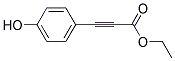 (4-HYDROXY-PHENYL)-PROPYNOIC ACID ETHYL ESTER Struktur