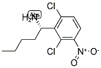 (1S)-1-(2,6-DICHLORO-3-NITROPHENYL)PENTYLAMINE Struktur