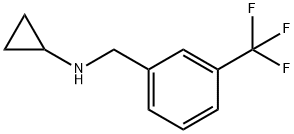 CYCLOPROPYL-(3-TRIFLUOROMETHYL-BENZYL)-AMINE Struktur