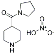 PIPERIDIN-4-YL-PYRROLIDIN-1-YL-METHANONE NITRATE Struktur