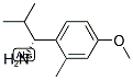 (1R)-1-(4-METHOXY-2-METHYLPHENYL)-2-METHYLPROPYLAMINE Struktur