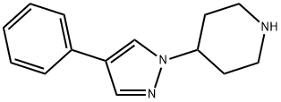 4-(4-PHENYL-1H-PYRAZOL-1-YL)PIPERIDINE Struktur