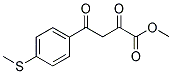 METHYL 4-(4-(METHYLTHIO)PHENYL)-2,4-DIOXOBUTANOATE Struktur