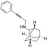 N-(3-PHENYLPROP-2-YNYL)ADAMANTAN-2-AMINE Struktur