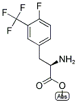 METHYL (2R)-2-AMINO-3-[4-FLUORO-3-(TRIFLUOROMETHYL)PHENYL]PROPANOATE Struktur