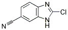 2-CHLORO-5-CYANOBENZIMIDAZOLE Struktur