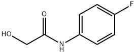 N-(4-FLUOROPHENYL)-2-HYDROXYACETAMIDE Struktur