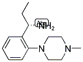 (1S)-1-[2-(4-METHYLPIPERAZINYL)PHENYL]PROPYLAMINE Struktur