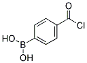 BENZOYLCHLORIDE-4-BORONIC ACID Struktur