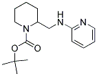 1-BOC-2-(PYRIDIN-2-YLAMINOMETHYL)-PIPERIDINE Struktur