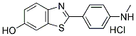 2-[4'-(METHYLAMINO)PHENYL]-6-HYDROXYBENZOTHIAZOLE HYDROCHLORIDE Struktur