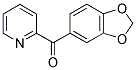 2-[3,4-(METHYLENEDIOXY)BENZOYL]PYRIDINE Struktur