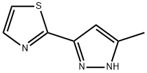 2-(5-METHYL-1H-PYRAZOL-3-YL)-1,3-THIAZOLE Struktur