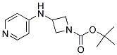 1-BOC-3-(PYRIDIN-4-YLAMINO)-AZETIDINE Struktur