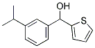 3-ISOPROPYLPHENYL-(2-THIENYL)METHANOL Struktur