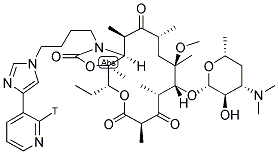 TELITHROMYCIN, [3H]- Struktur