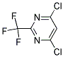 4,6-DICHLORO-2-(TRIFLUOROMETHYL)PYRIMIDINE Struktur