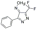 3-TRIFLUOROMETHYL-5-PHENYL-4H-PYRAZOL-4-ONE OXIME Struktur