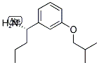 (1S)-1-[3-(2-METHYLPROPOXY)PHENYL]BUTYLAMINE Struktur