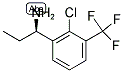 (1R)-1-[2-CHLORO-3-(TRIFLUOROMETHYL)PHENYL]PROPYLAMINE Struktur