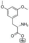 METHYL (2S)-2-AMINO-3-(3,5-DIMETHOXYPHENYL)PROPANOATE Struktur