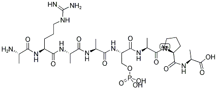 H2N-ARAA(PS)APA-OH Struktur