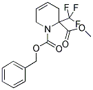 1-BENZYL 2-METHYL 2-(TRIFLUOROMETHYL)-3,6-DIHYDROPYRIDINE-1,2(2H)-DICARBOXYLATE Struktur