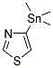 4-TRIMETHYLSTANNANYL-THIAZOLE Struktur