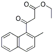 ETHYL (2-METHYL-1-NAPHTHOYL)ACETATE Struktur