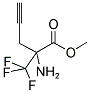 METHYL 2-AMINO-2-(TRIFLUOROMETHYL)PENT-4-YNOATE Struktur