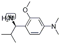 [4-((1R)-1-AMINO-2-METHYLPROPYL)-3-METHOXYPHENYL]DIMETHYLAMINE Struktur