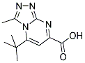 5-TERT-BUTYL-3-METHYL[1,2,4]TRIAZOLO[4,3-A]PYRIMIDINE-7-CARBOXYLIC ACID Struktur