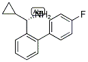 (1S)CYCLOPROPYL[2-(4-FLUOROPHENYL)PHENYL]METHYLAMINE Struktur